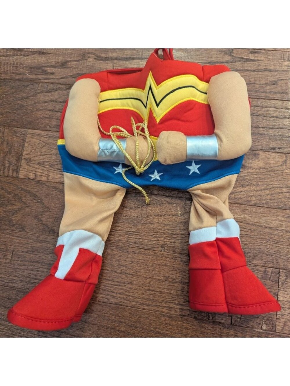Wonder Woman pet costume Dog Costume Size small Superhero Dog Costume